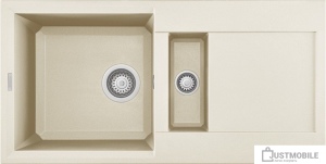 Кухонная мойка Elleci Easy 425 Bianco Antico 62