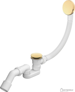 Сифон Wellsee Useful Extras 231915000 (белый/золото)