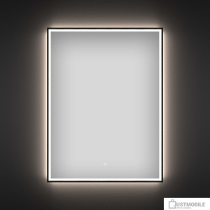 Wellsee Зеркало с фронтальной LED-подсветкой 7 Rays' Spectrum 172201220, 55 х 70 см (с сенсором и регулировкой яркости освещения)