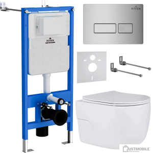 Унитаз Roxen StounFix Slim 593355