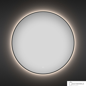 Wellsee Зеркало с фоновой LED-подсветкой 7 Rays' Spectrum 172200180, 100 х 100 см (с сенсором и регулировкой яркости освещения)