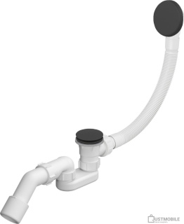 Сифон Wellsee Useful Extras 231914000 (белый/матовый черный)