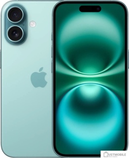 Смартфон Apple iPhone 16 128GB (бирюзовый)