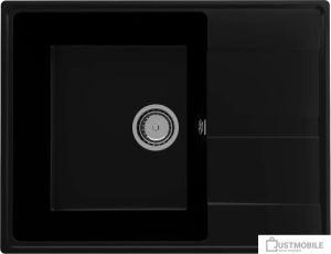 Кухонная мойка Ulgran Quartz Prima 650-07 (уголь)