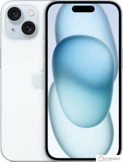 Смартфон Apple iPhone 15 256GB (голубой)