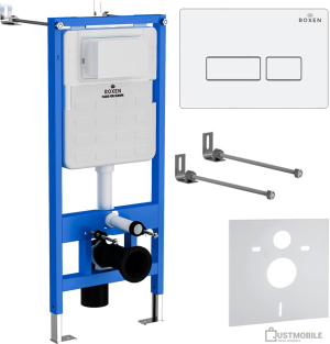 Инсталляция для унитаза Roxen StounFix Slim 833336