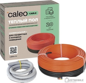 Нагревательный кабель Caleo Cable 18W-60 8.3 кв.м. 1080 Вт