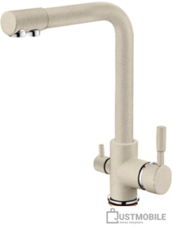 Смеситель Ledeme H55 L4055W-3 (молочный матовый)